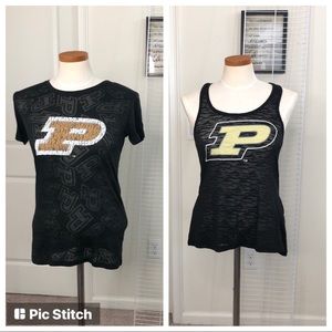 PURDUE college shirt bundle Size Small